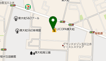 アエナ リコパ東大和店の地図画像