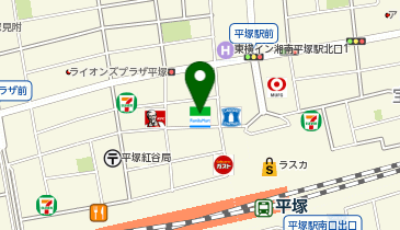 炭火地鶏 はるき商店 平塚駅前店の地図画像