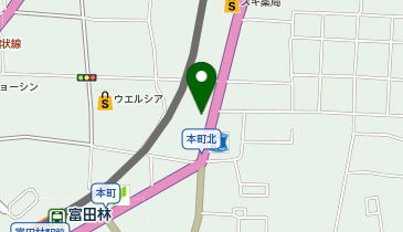 松屋 富田林店の地図画像