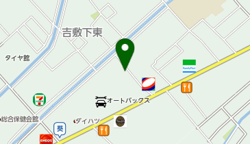 御馳走処きよしの地図画像