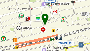 YouY UMEYA(平塚ユーユー梅屋)の地図画像