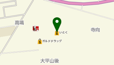 ショッピングタウンアクロス能代の地図画像