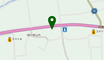 ララフィール 山内本店の地図画像