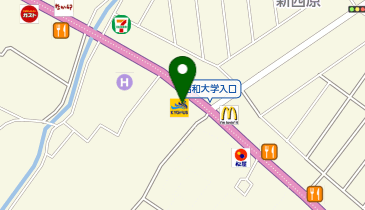 キグナス石油株式会社 オブリステーション河口湖の地図画像