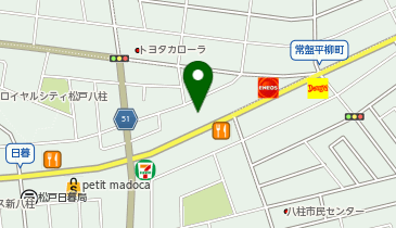 松戸ストロベリーマーケットの地図画像