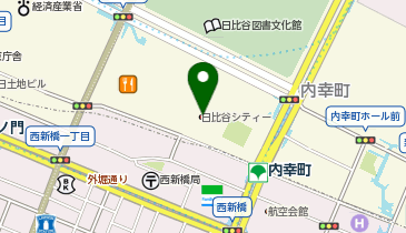 日比谷シティ(日比谷国際ビル)の地図画像