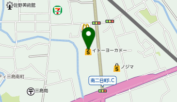 日清プラザの地図画像