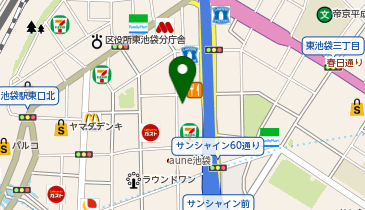 ノアスタジオ 池袋スタジオの地図画像