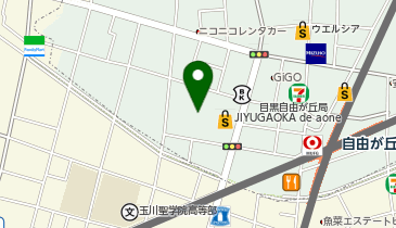 HEARTBODY(ハートボディ)自由が丘の地図画像