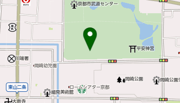 京都四季堂本舗の地図画像