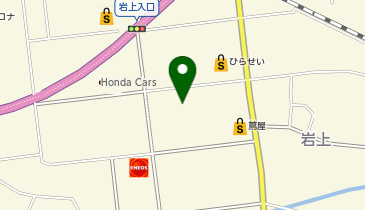 ニューワタナベ 原信岩上ショップの地図画像