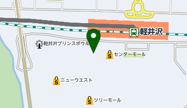 軽井沢フラットブレッズ 軽井沢・プリンスショッピングプラザ店の地図画像
