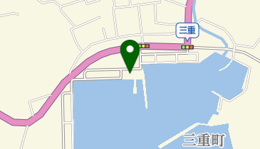 長崎市新三重漁協 活魚センターの地図画像