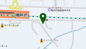 ホカ 軽井沢・プリンスショッピングプラザ店の地図画像