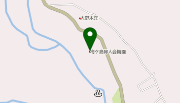 梅ヶ島婦人会梅園の地図画像