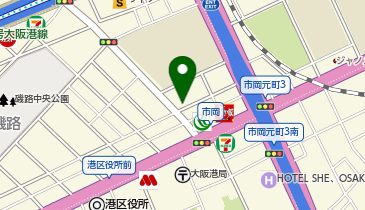 占いスナック初音の地図画像