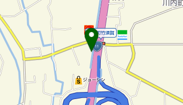 カワサキ プラザ徳島の地図画像