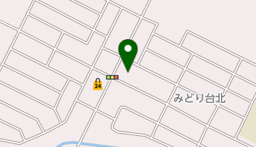 じゅんかんコンビニ24 みどり台店の地図画像