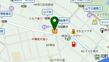 フォトスタジオスタジオプリンセス 横浜店の地図画像