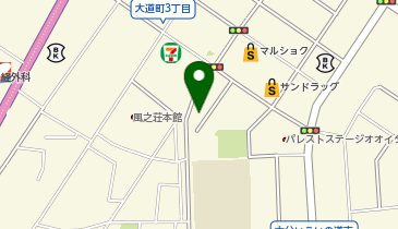 わたしの整体院の地図画像