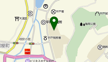 平戸市立平戸小学校の地図画像