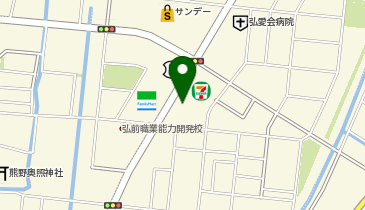 asian relaxation villa(アジアンリラクゼーションヴィラ) 弘前堅田店の地図画像