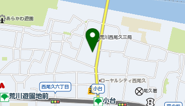 asian relaxation villa(アジアンリラクゼーションヴィラ) 尾久店の地図画像