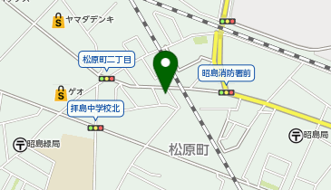 asian relaxation villa(アジアンリラクゼーションヴィラ) 昭島店の地図画像