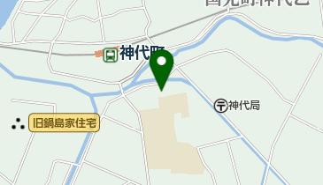 神代ふれあい市の地図画像