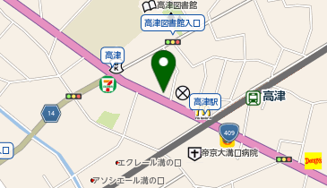 asian relaxation villa(アジアンリラクゼーションヴィラ) 川崎高津店の地図画像