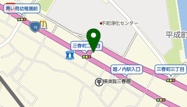 asian relaxation villa(アジアンリラクゼーションヴィラ) 横須賀三春店の地図画像