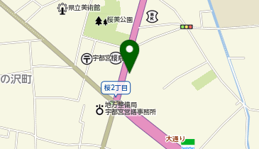 asian relaxation villa(アジアンリラクゼーションヴィラ) 宇都宮桜店の地図画像