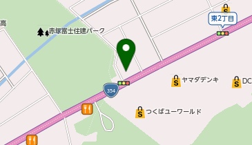 asian relaxation villa(アジアンリラクゼーションヴィラ) つくば国道354号店の地図画像