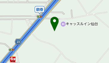 大江戸温泉物語 仙台コロナの湯の地図画像