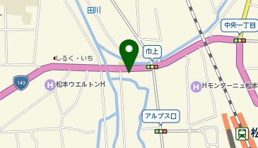 asian relaxation villa(アジアンリラクゼーションヴィラ) 松本店の地図画像