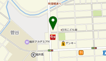asian relaxation villa(アジアンリラクゼーションヴィラ) 福井日光店の地図画像