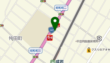 asian relaxation villa(アジアンリラクゼーションヴィラ) 半田店の地図画像