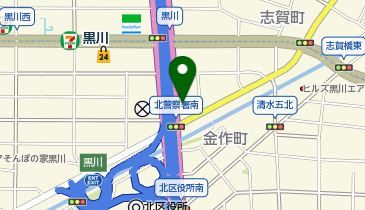 asian relaxation villa(アジアンリラクゼーションヴィラ) 名古屋黒川店の地図画像