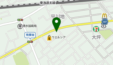 asian relaxation villa(アジアンリラクゼーションヴィラ) 清水有東坂店の地図画像