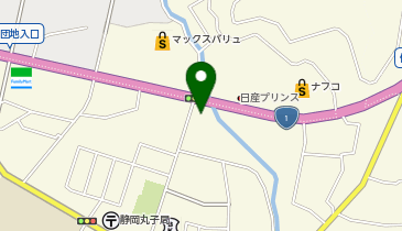 asian relaxation villa(アジアンリラクゼーションヴィラ) 静岡西R1店の地図画像