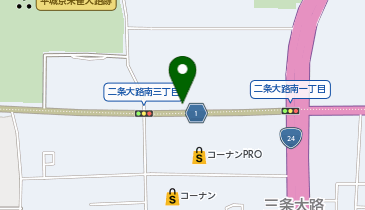 asian relaxation villa(アジアンリラクゼーションヴィラ) 奈良二条大路店の地図画像