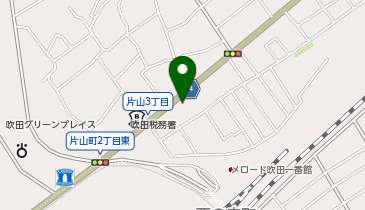 asian relaxation villa(アジアンリラクゼーションヴィラ) 吹田片山町店の地図画像