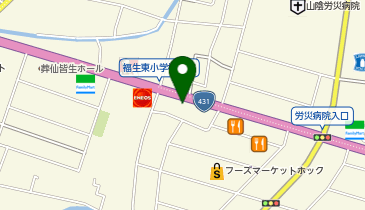 asian relaxation villa(アジアンリラクゼーションヴィラ) 皆生店(米子店)の地図画像