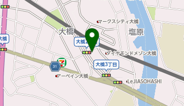 asian relaxation villa(アジアンリラクゼーションヴィラ) 大橋店の地図画像