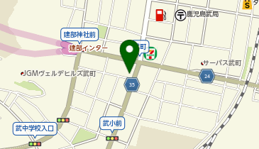 asian relaxation villa(アジアンリラクゼーションヴィラ) 鹿児島中央店の地図画像