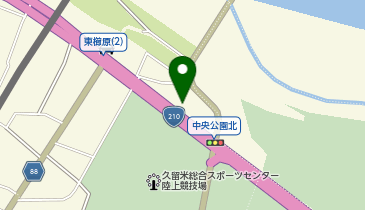 asian relaxation villa(アジアンリラクゼーションヴィラ) 久留米アリーナ北店の地図画像