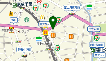 あしカラダ 千葉駅前店の地図画像