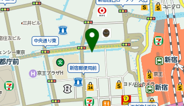 アクセア 新宿ビルディング店の地図画像