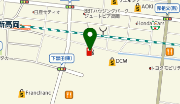 chawan(チャワン) イオンモール高岡店の地図画像