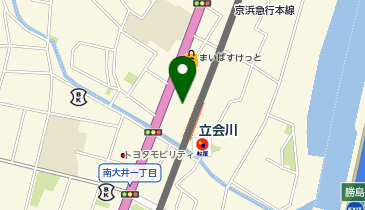 スギドラッグ 立会川店の地図画像